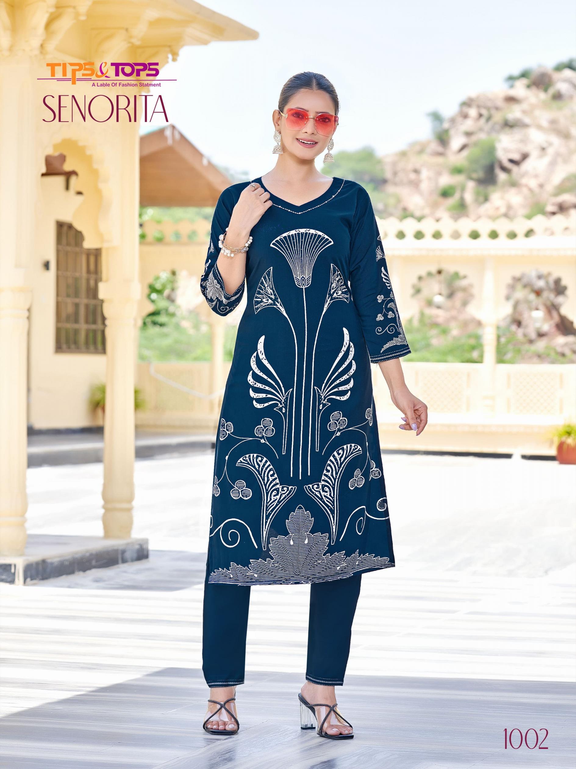 SENORITA BY TIPS AND TOPS UNIQUE READYMADE CO-ORD SET