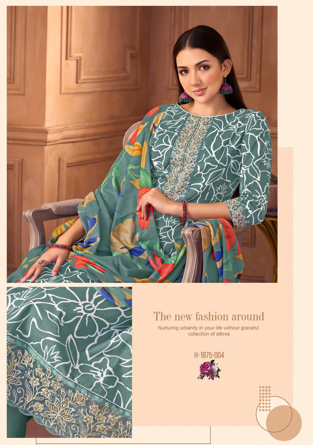 ALOK SUITS PRESENTS SUPER STAR 2 CLASSY COTTON TOP , BOTTOM WITH DUPATTA