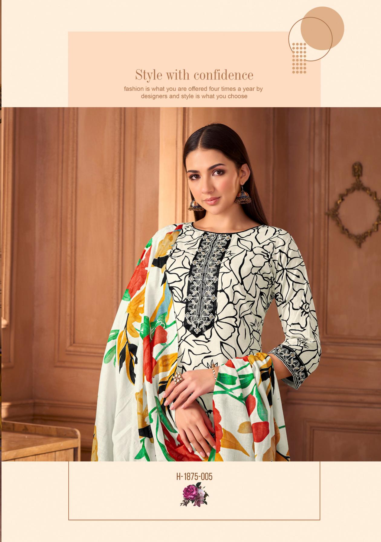 ALOK SUITS PRESENTS SUPER STAR 2 CLASSY COTTON TOP , BOTTOM WITH DUPATTA