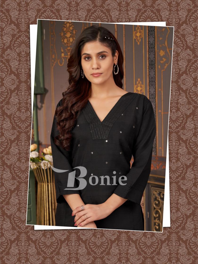BONIE DISPLAYS NAINA VOL 5 UNIQUE READYMADE KURTI WITH PLAZZO
