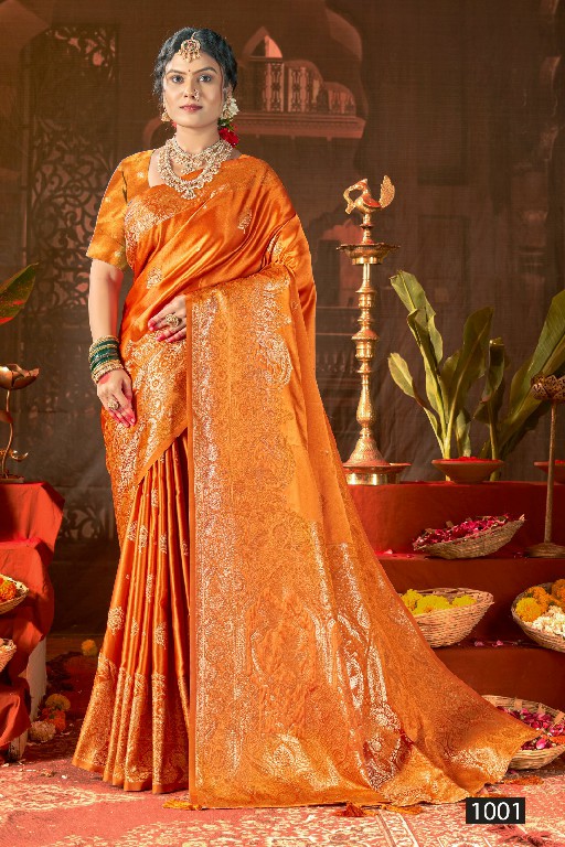 SAROJ HARSHVI SATIN SILK VOL 1 WHOLESALE PURE SATIN SILK GORGEOUS LOOK INDIAN SAREES FOR WOMEN ONLINE