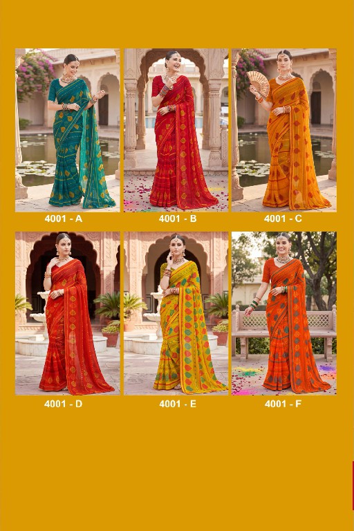 VALLABHI PRINTS NANDITA VOL 4 WHOLESALE WEIGHTLESS FABRIC BEAUTIFUL SAREES FOR WOMEN EXPORTER