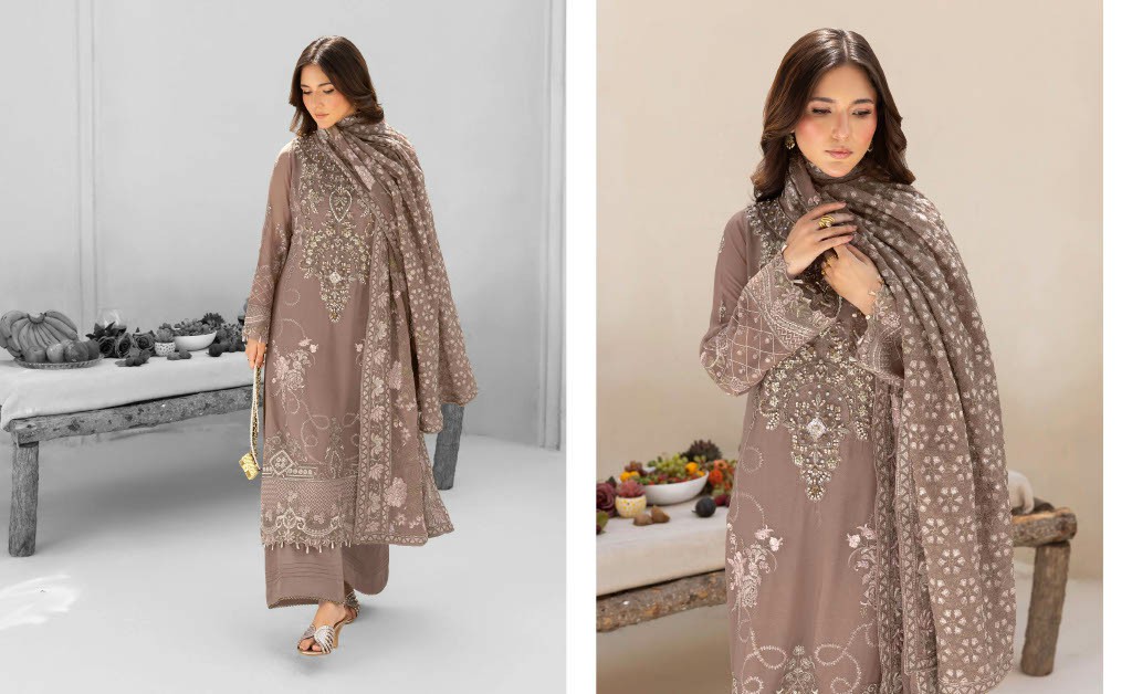 RAMSHA DASTAN VOL 5 WHOLESALE CHIFFON ORIGINAL PAKISTANI UNSTITCH SALWAR SUITS EXPORTER