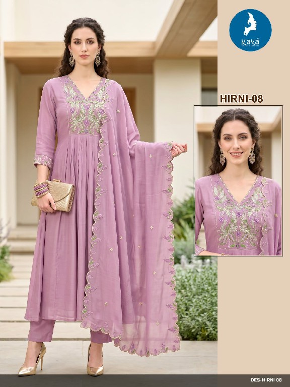 KAYA HIRNI WHOLESALE READYMADE MULL CHANDERI ANARKALI STYLE BIG SIZE 3 PCS COMBO SET SUITS EXPORTER