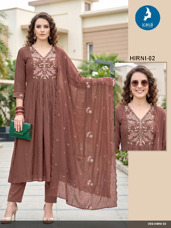 KAYA HIRNI WHOLESALE READYMADE MULL CHANDERI ANARKALI STYLE BIG SIZE 3 PCS COMBO SET SUITS EXPORTER