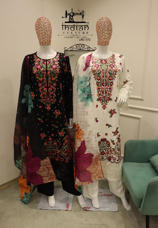 NDIAN CLUTURE D.NO LRC-372 WHOLESALE READYMADE PURE COTTON SLUB TRENDY PAKISTANI 3 PCS SUITS SUPPLIER