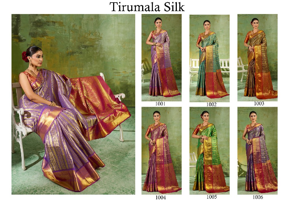 ASTITA TIRUMALA SILK WHOLEALE KANCHIVARAM ART SILK TRADITIONAL WEAR SAREES FOR WOMEN ONLINE