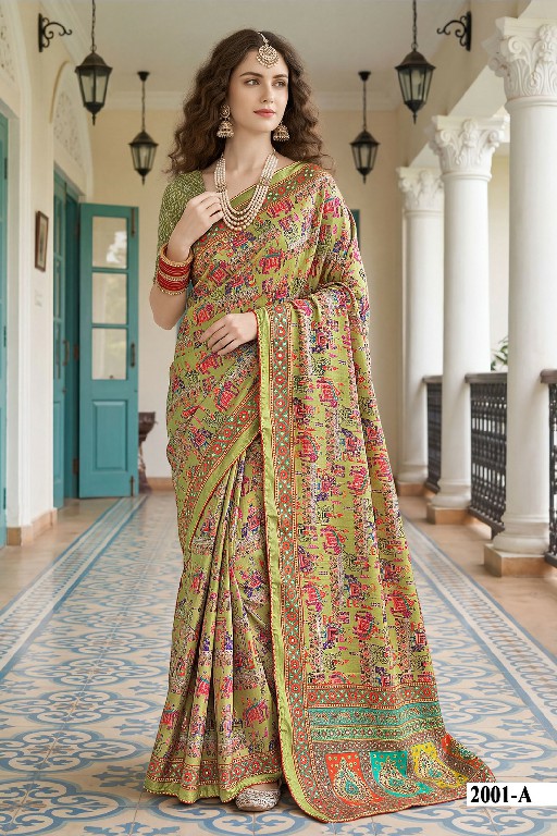 VALLABHI PRINTS KUMKUM VOL 2 WHOLESALE SATIN CLASSY LOOK INDIAN SAREES FOR WOMEN ONLINE