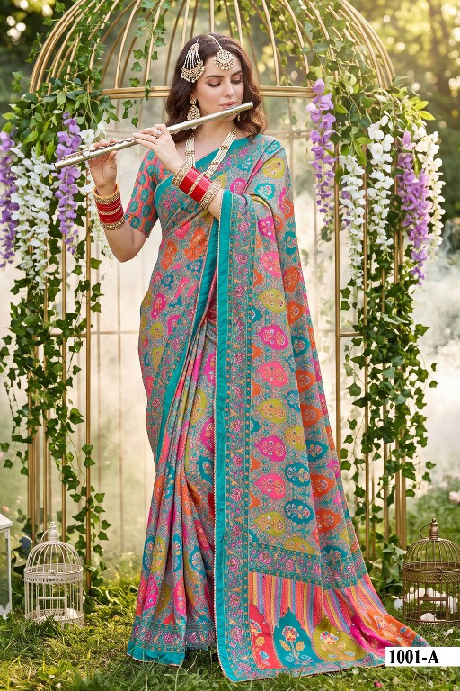 VALLABHI PRINTS KUMKUM VOL 1 WHOLESALE SATIN ELEGANCE INDIAN SAREES FOR WOMEN EXPORTER