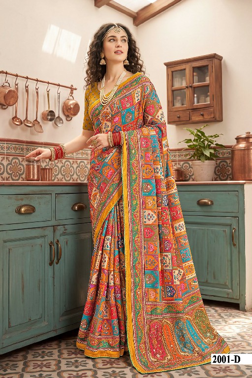 VALLABHI PRINTS AVADHI VOL 2 WHOLESALE CHIFFON PRINTED AMAZING INDIAN SAREES FOR WOMEN EXPORTER