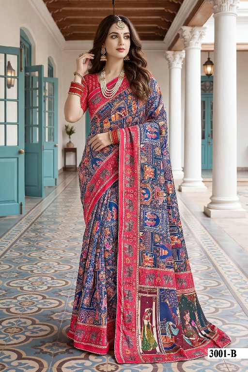 VALLABHI PRINTS AVADHI VOL 3 WHOLESALE CHIFFON PRINTED ATTRACTIVE INDIAN SAREES FOR WOMEN SUPPLIER
