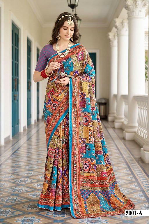 VALLABHI PRINTS AVADHI VOL 5 WHOLESALE CHIFFON PRINTED PRETTY LOOK INDIAN SAREES FOR WOMEN ONLINE