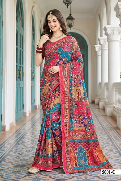 VALLABHI PRINTS AVADHI VOL 5 WHOLESALE CHIFFON PRINTED PRETTY LOOK INDIAN SAREES FOR WOMEN ONLINE