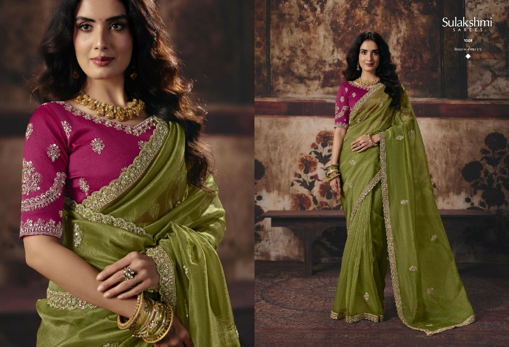 SULAKSHMI VIRASAT VOL 1 WHOLESALE DELICATE HEAVY WORK DESIGNER INDIAN SAREES FOR WOMEN ONLINE