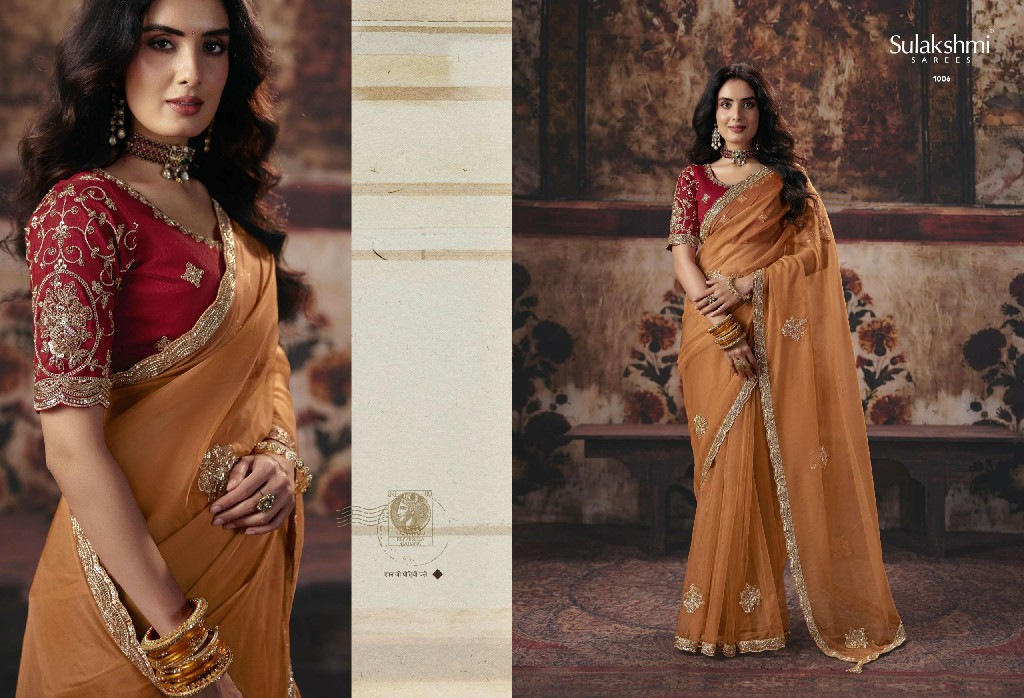SULAKSHMI VIRASAT VOL 1 WHOLESALE DELICATE HEAVY WORK DESIGNER INDIAN SAREES FOR WOMEN ONLINE