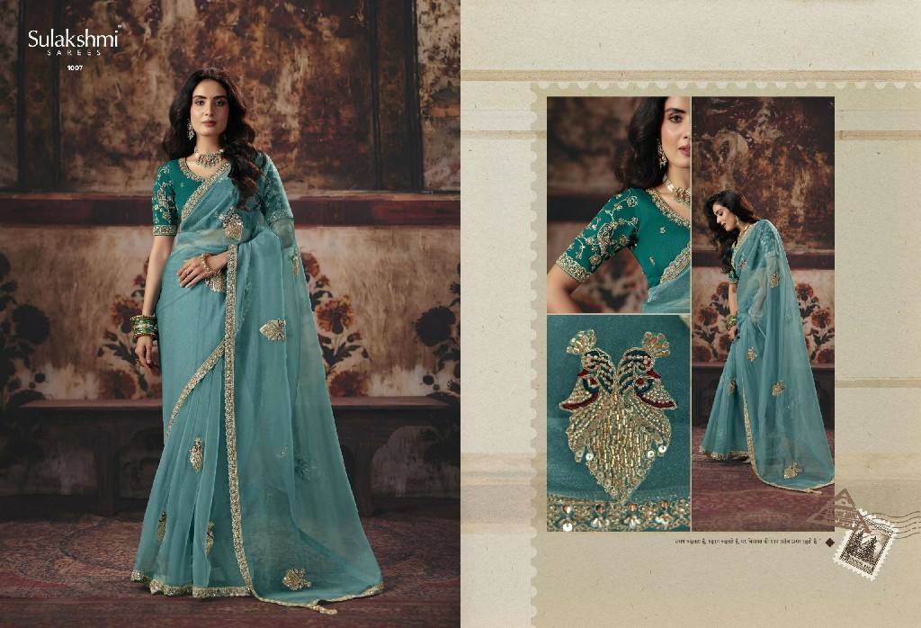 SULAKSHMI VIRASAT VOL 1 WHOLESALE DELICATE HEAVY WORK DESIGNER INDIAN SAREES FOR WOMEN ONLINE