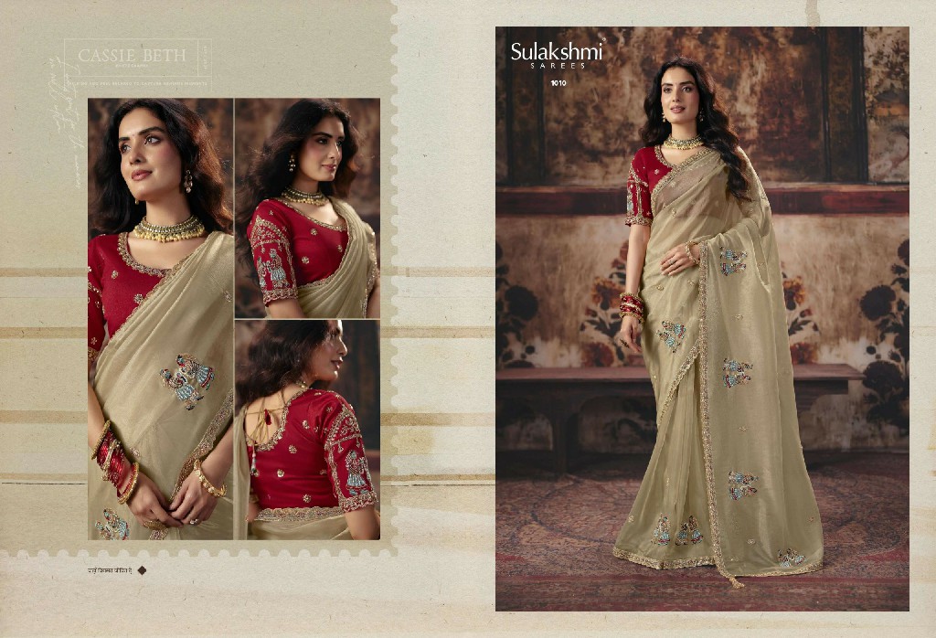 SULAKSHMI VIRASAT VOL 1 WHOLESALE DELICATE HEAVY WORK DESIGNER INDIAN SAREES FOR WOMEN ONLINE