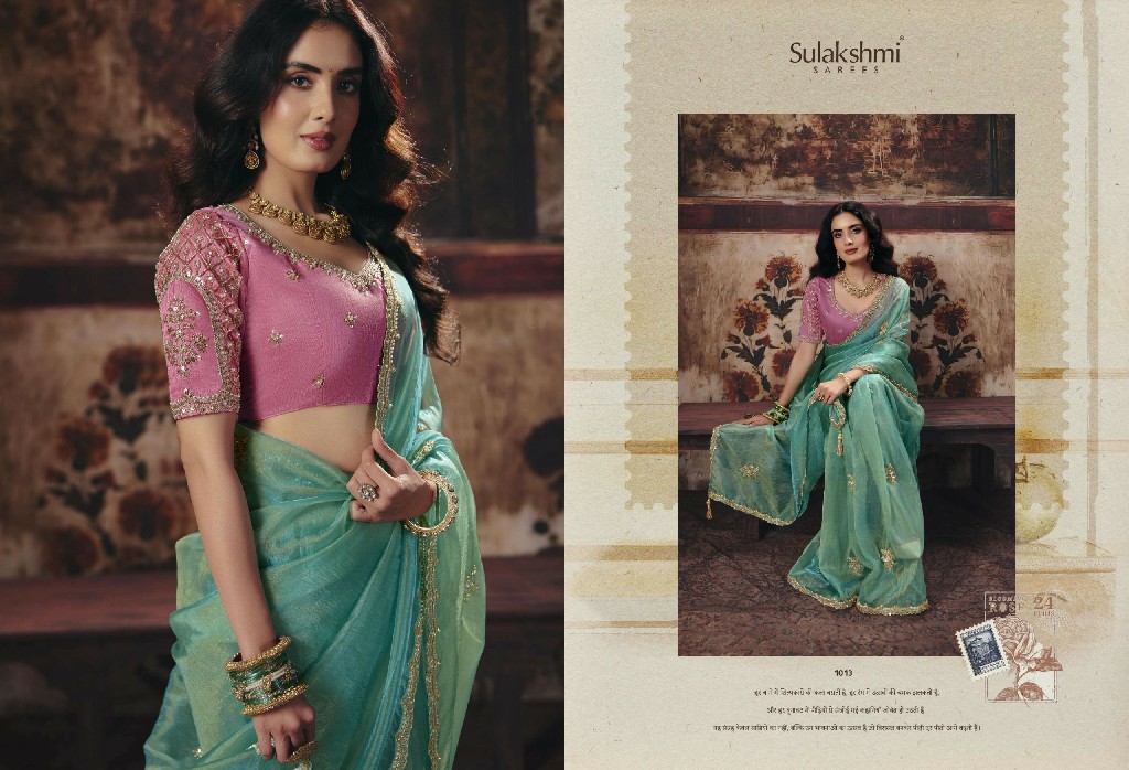 SULAKSHMI VIRASAT VOL 1 WHOLESALE DELICATE HEAVY WORK DESIGNER INDIAN SAREES FOR WOMEN ONLINE