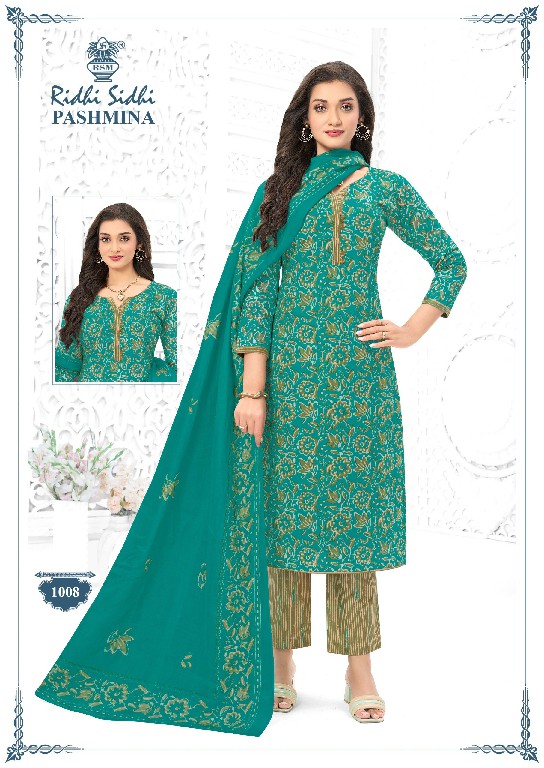 RIDHI SIDHI PASHMINA VOL 1 WHOLESALE COTTON PRINTED DAILY WEAR DRESS MATERIAL ONLINE