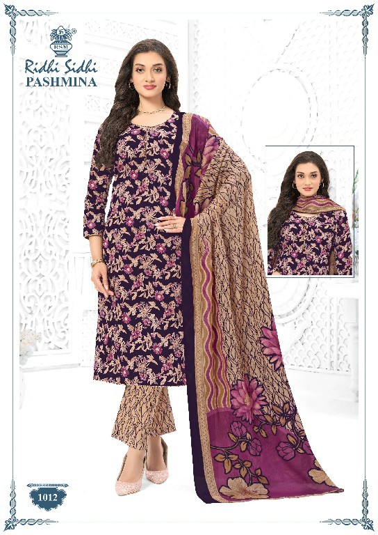 RIDHI SIDHI PASHMINA VOL 1 WHOLESALE COTTON PRINTED DAILY WEAR DRESS MATERIAL ONLINE