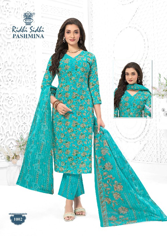 RIDHI SIDHI PASHMINA VOL 1 WHOLESALE COTTON PRINTED DAILY WEAR DRESS MATERIAL ONLINE