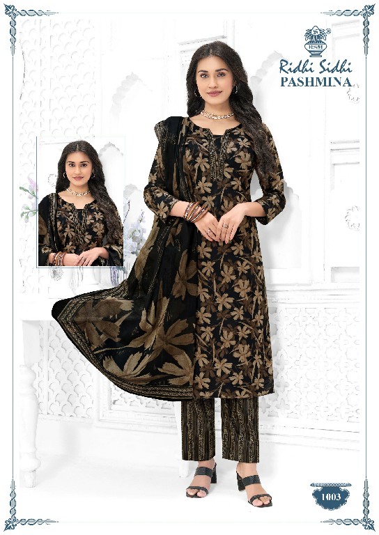 RIDHI SIDHI PASHMINA VOL 1 WHOLESALE COTTON PRINTED DAILY WEAR DRESS MATERIAL ONLINE