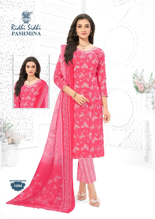 RIDHI SIDHI PASHMINA VOL 1 WHOLESALE COTTON PRINTED DAILY WEAR DRESS MATERIAL ONLINE