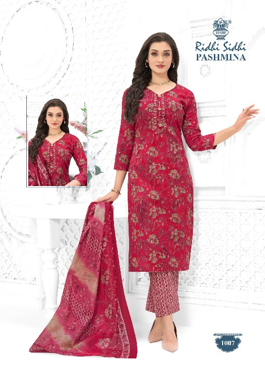 RIDHI SIDHI PASHMINA VOL 1 WHOLESALE COTTON PRINTED DAILY WEAR DRESS MATERIAL ONLINE