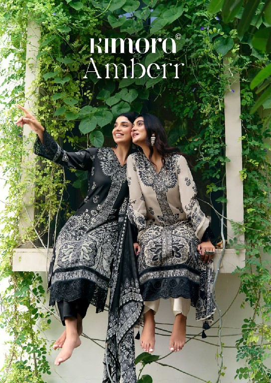 KIMORA AMBERR WHOLESALE PURE MUSLIN ELEGANT DESIGN UNSTITCH SALWAR SUITS EXPORTER