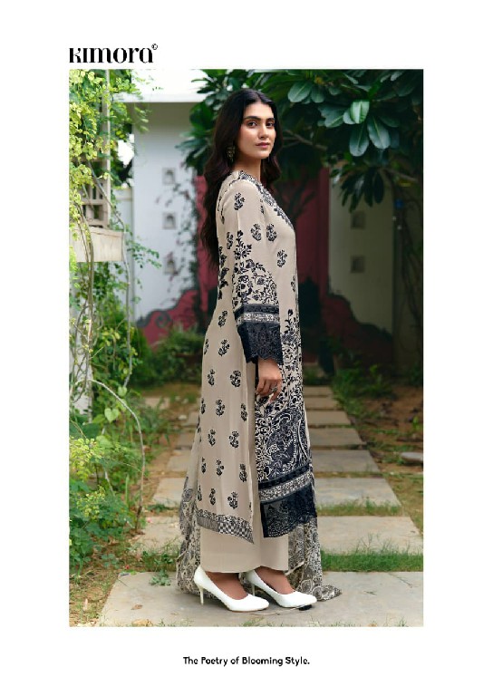KIMORA AMBERR WHOLESALE PURE MUSLIN ELEGANT DESIGN UNSTITCH SALWAR SUITS EXPORTER