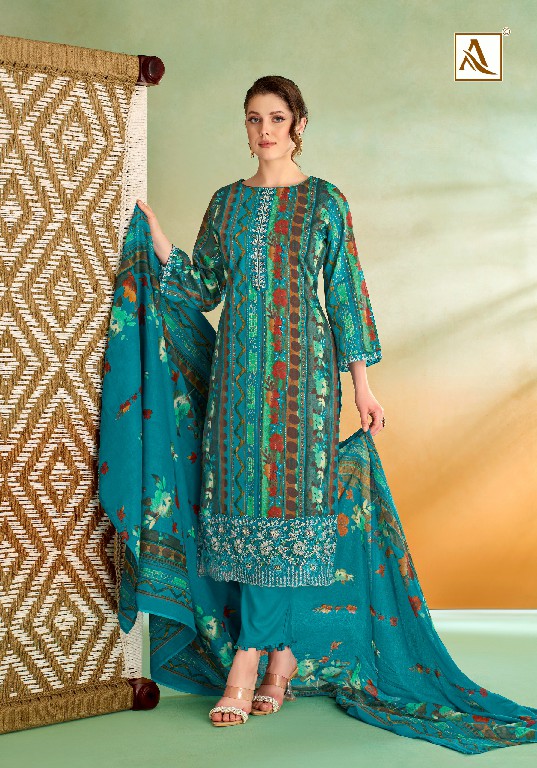 ALOK SUIT SITARA NIGHT WHOLESALE PURA ZAM COTTON ELEGANT LOOK UNSTITCH SALWAR SUITS EXPORTER