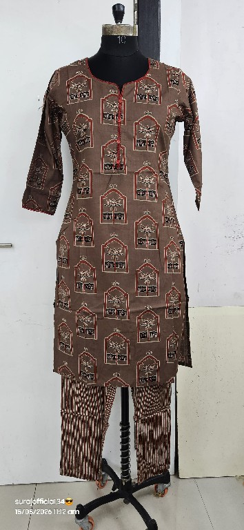 SBS BY SUBHASH PRESENT READYMADE COTTON EVERYDAY WEAR KURTI WITH PANT COMBO FOR WOMEN ONLINE