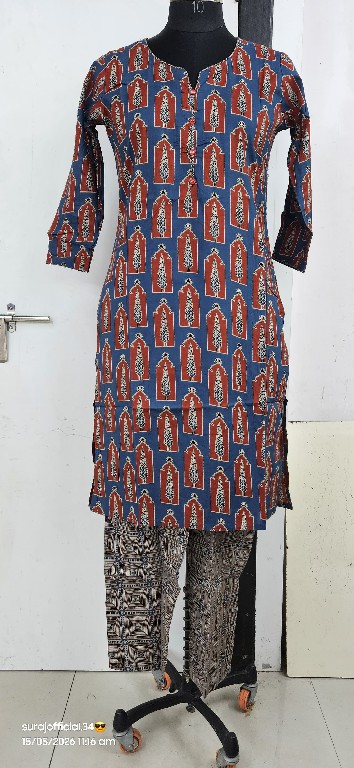 SBS BY SUBHASH PRESENT READYMADE COTTON EVERYDAY WEAR KURTI WITH PANT COMBO FOR WOMEN ONLINE