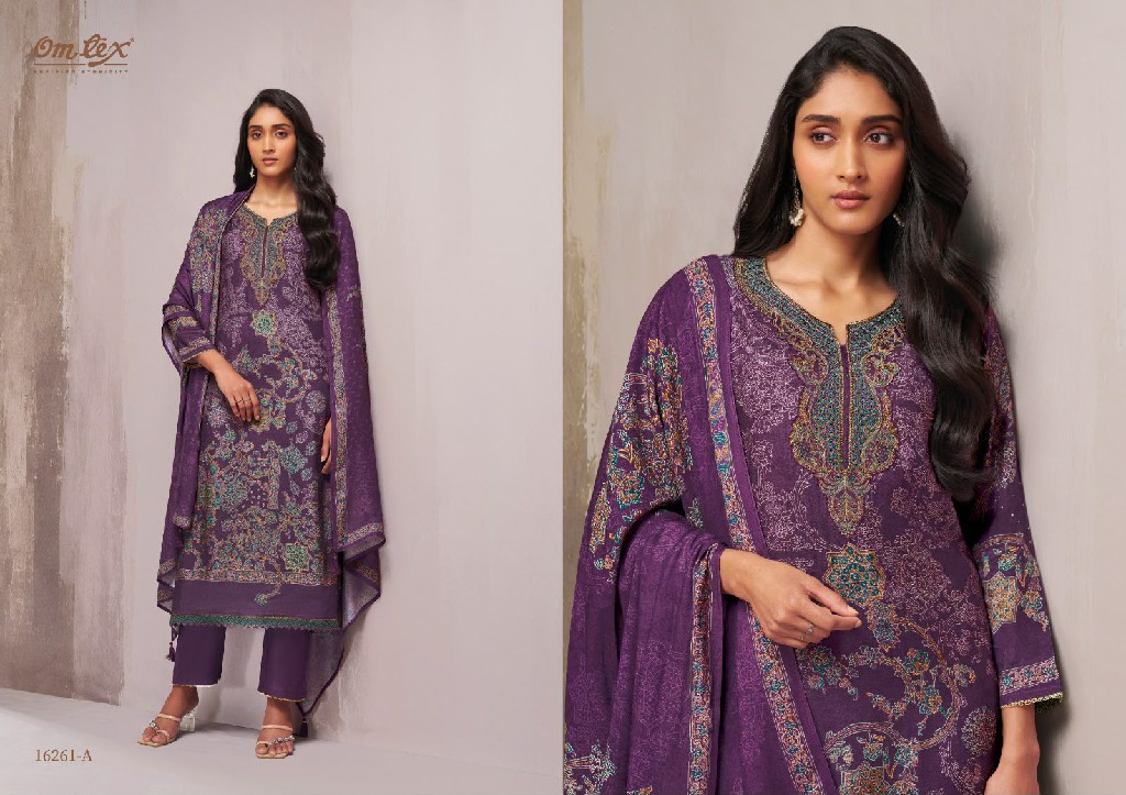 OMTEX OTTAVIA WHOLESALE MUSLIN SILK FANCY PATTERN UNSTITCH SALWAR SUITS SUPPLIER