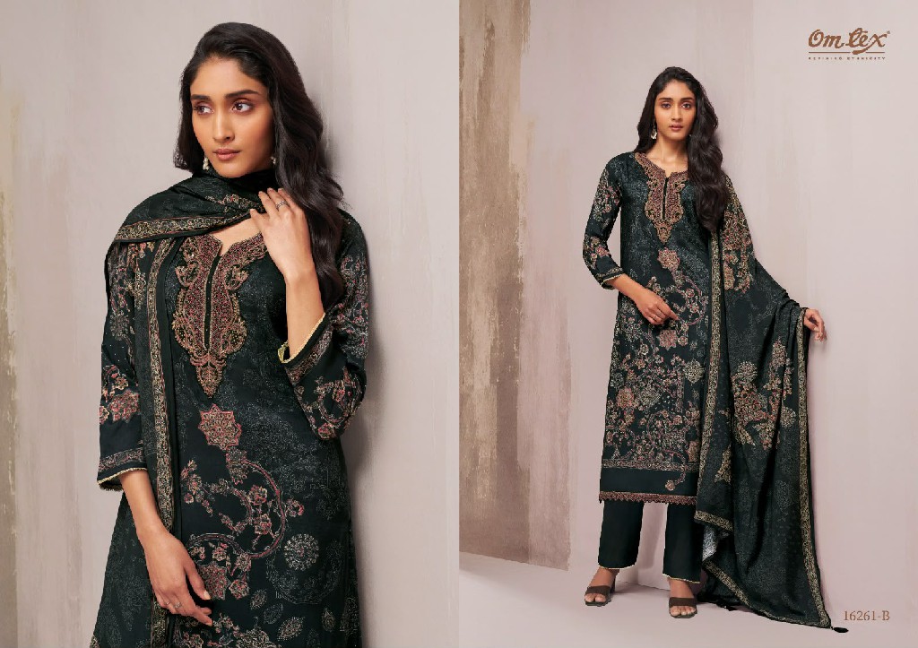 OMTEX OTTAVIA WHOLESALE MUSLIN SILK FANCY PATTERN UNSTITCH SALWAR SUITS SUPPLIER
