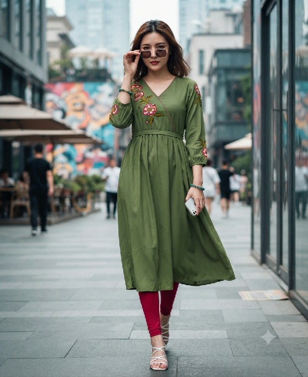 TEXTILEDEAL SUPRIYA WHOLESALE READYMADE HEAVY RAYON TRENDING KURTIS FOR WOMEN ONLINE