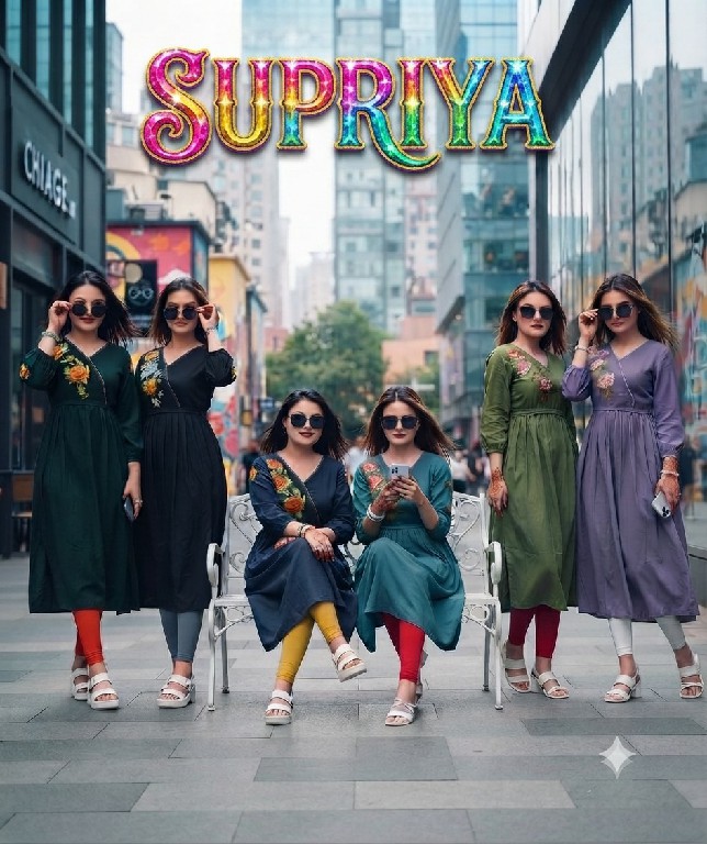 TEXTILEDEAL SUPRIYA WHOLESALE READYMADE HEAVY RAYON TRENDING KURTIS FOR WOMEN ONLINE