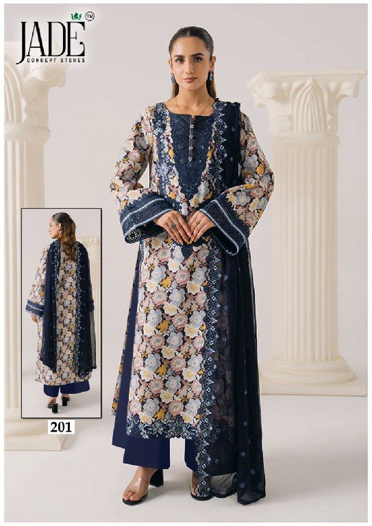 JADE CHEVRON EXCLUSIVE HEAVY COTTON VOL 21 WHOLESALE BEAUTIFUL DESIGN PAKISTANI FULLY STITCHED 3 PCS SUITS SUPPLIER