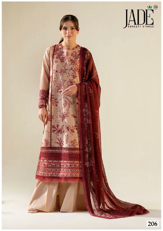 JADE CHEVRON EXCLUSIVE HEAVY COTTON VOL 21 WHOLESALE BEAUTIFUL DESIGN PAKISTANI FULLY STITCHED 3 PCS SUITS SUPPLIER
