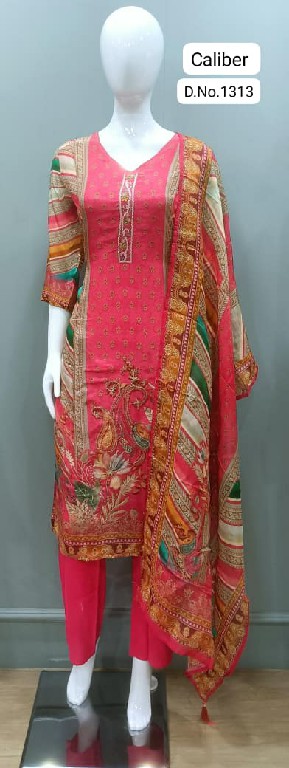 TUNIC HOUSE CALIBER WHOLESALE READYMADE ORGANZA PRETTY LOOK 3 PCS COMBO SET SUITS EXPORTER