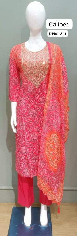 TUNIC HOUSE CALIBER WHOLESALE READYMADE ORGANZA PRETTY LOOK 3 PCS COMBO SET SUITS EXPORTER