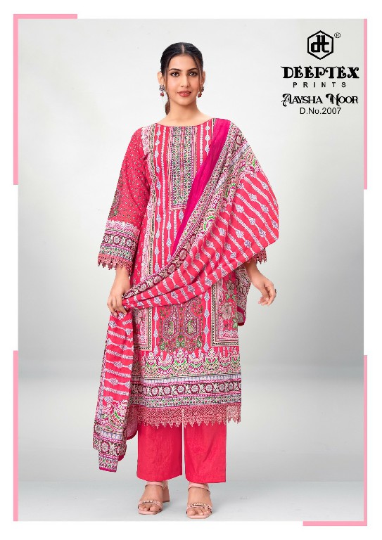 DEEPTEX AAYSHA NOOR VOL 2 WHOLESALE READYMADE HEAVY COTTON CASUAL WEAR PAKISTANI 3 PCS SUITS SUPPLIER