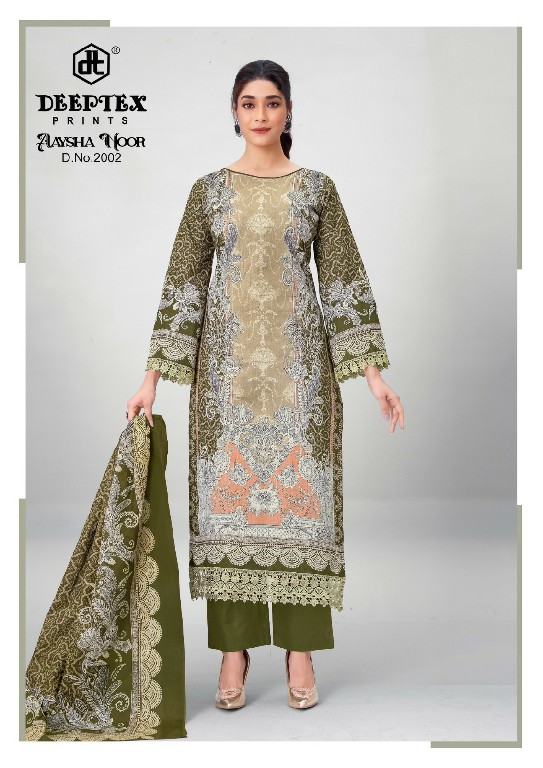 DEEPTEX AAYSHA NOOR VOL 2 WHOLESALE COTTON PRETTY LOOK DRESS MATERIAL ONLINE