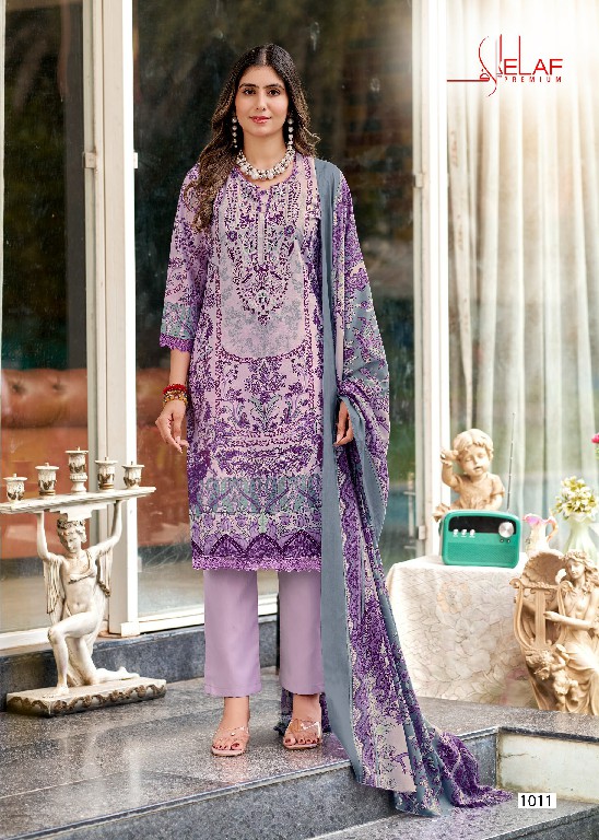 GANESHA ELAF PREMIUM VOL 1 WHOLESALE COTTON KARACHI STYLE DRESS MATERIAL FOR EXPORT