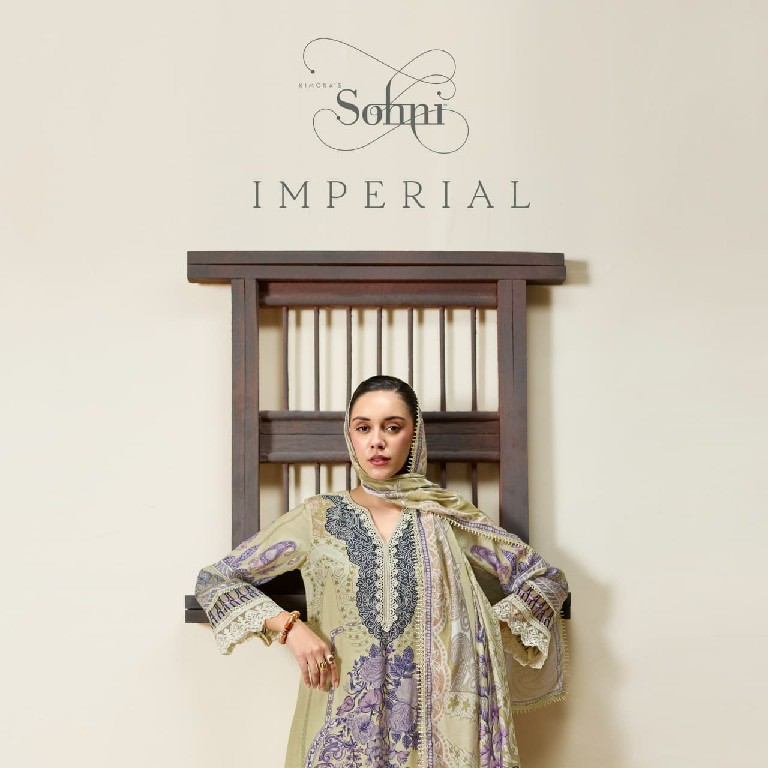 KIMORA SOHNI IMPERIAL WHOLESALE PURE MUSLIN ELEGANT DESIGN UNSTITCH SALWAR SUITS EXPORTER