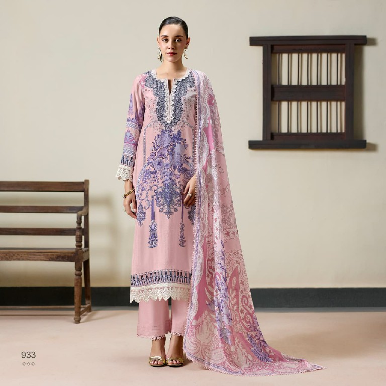 KIMORA SOHNI IMPERIAL WHOLESALE PURE MUSLIN ELEGANT DESIGN UNSTITCH SALWAR SUITS EXPORTER