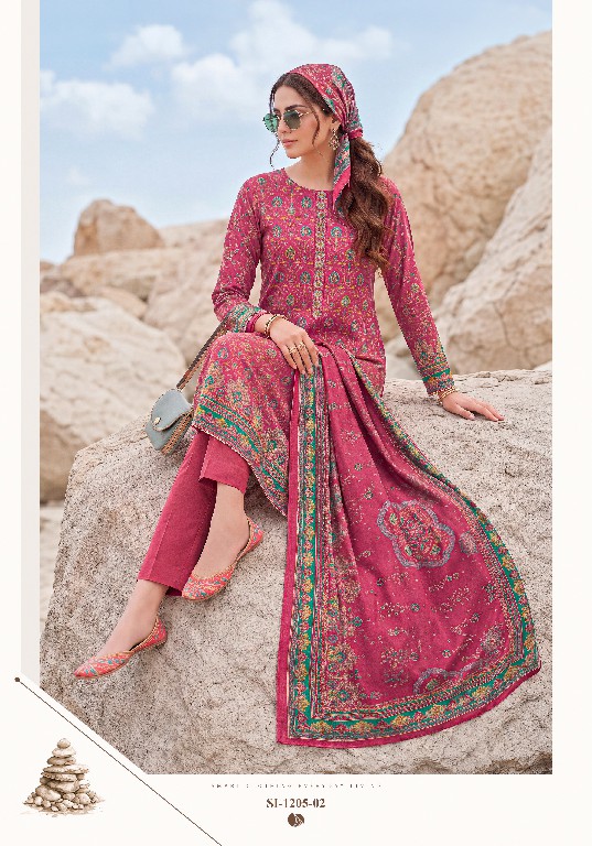 ALOK SUIT ROYAL MASTANI WHOLESALE VISCOSE MUDAAL WITH WORK UNSTITCH SALWAR SUITS SUPPLIER
