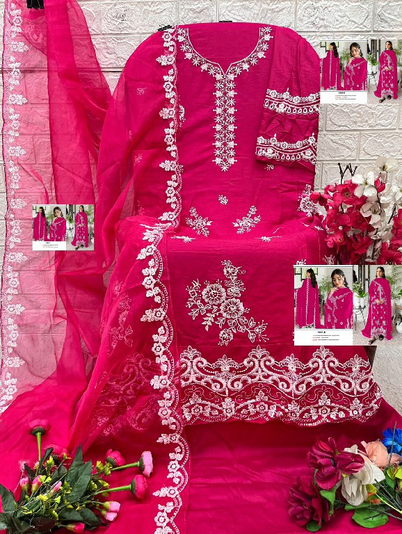 TEXTILEDEAL D.NO 5199 WHOLESALE RAYON COTTON HEAVY EMBROIDERED UNSTITCH SALWAR SUITS FOR EXPORT