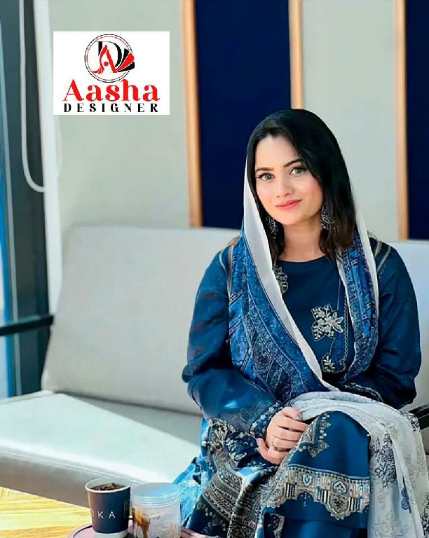 AASHA DESIGNER D.NO 1006-1007 WHOLESALE PURE COTTON WITH PATCH WORK UNSTITCH SALWAR SUITS FOR EXPORT