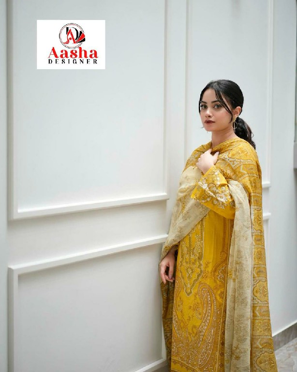 AASHA DESIGNER D.NO 1006-1007 WHOLESALE PURE COTTON WITH PATCH WORK UNSTITCH SALWAR SUITS FOR EXPORT
